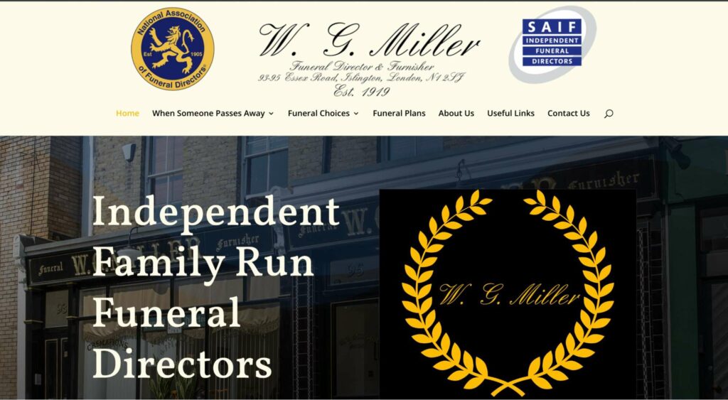 W G Miller Funeral Directors